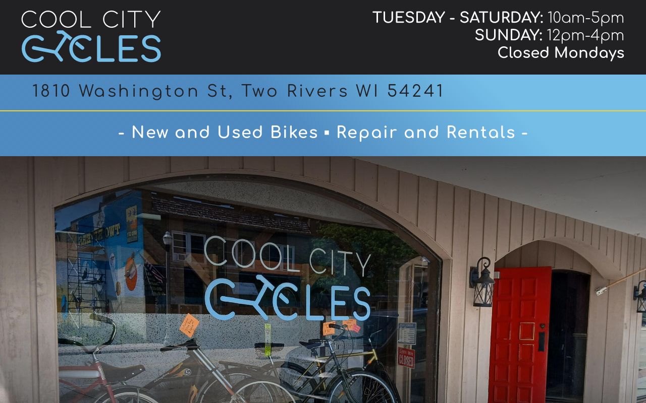 Cool City Cycles - eBike shop in Two Rivers, WI